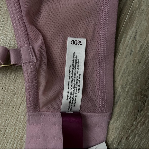 NWT Adore Me Women’s Diara Contour Mauve Mist Bra - Size 38DD - Picture 7 of 9